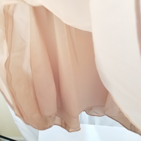 Dessy Collections Sateen Twill Maxi 10 Nwot - Picture 9 of 10